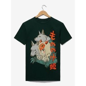 Studio Ghibli Princess Mononoke Group Portrait Womens Tshirt